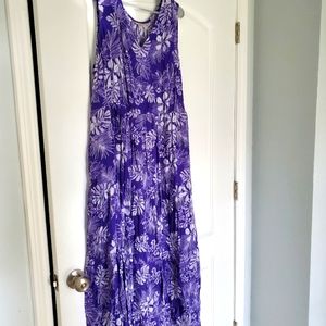 Women Within Size 22/24 sleeveless maxi dress